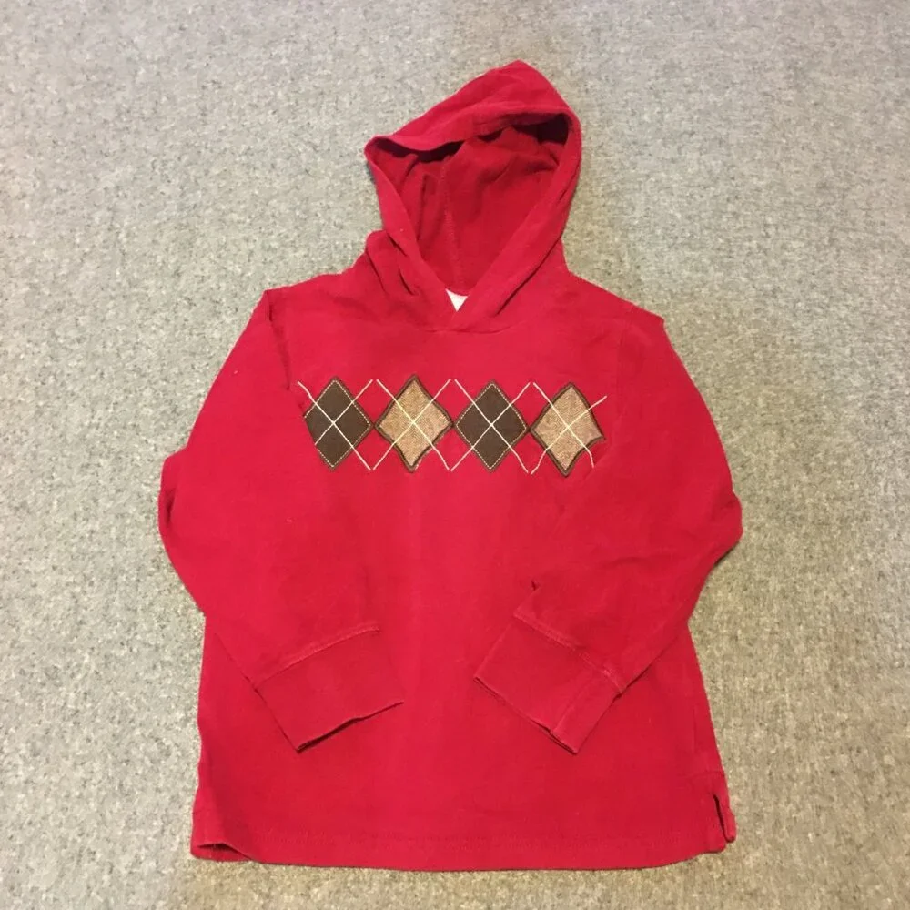 Boy Size 5 Clothing Lot 3x Pieces Bulk‎ Winter Preppy Flannel Argyle Cotton